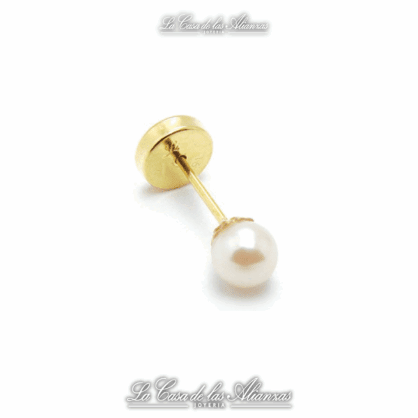 Aros con perlas N.º2