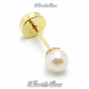 Aros con perlas N.º2