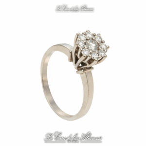 Anillo de dama 18