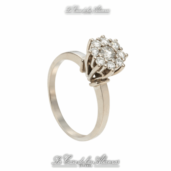 Anillo de dama 18