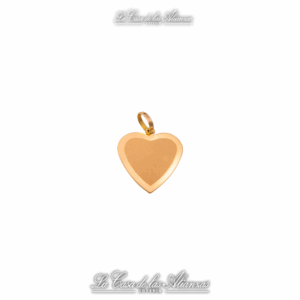 Medalla corazon oro18kt