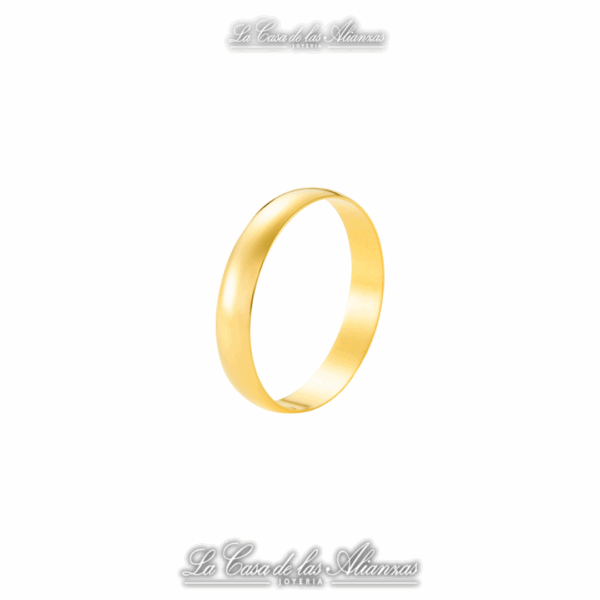 Alianzas Italiana 4.5 gr anchas 4mm