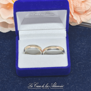 Italianas Combinas plata y oro