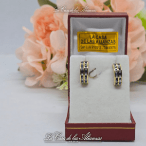 Aros doble 1/2 Rivier oro