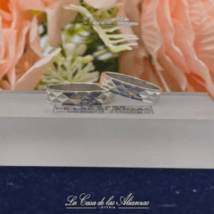 Cintas Plata Diamantadas