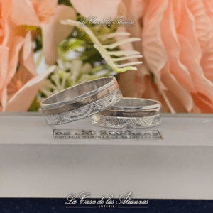 cintas plata y oro Facetadas Conti