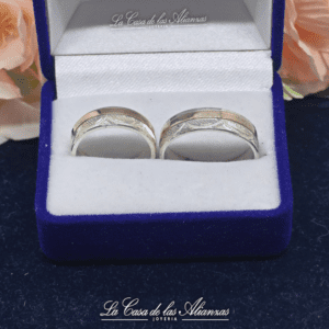 cintas plata y oro Facetadas Conti